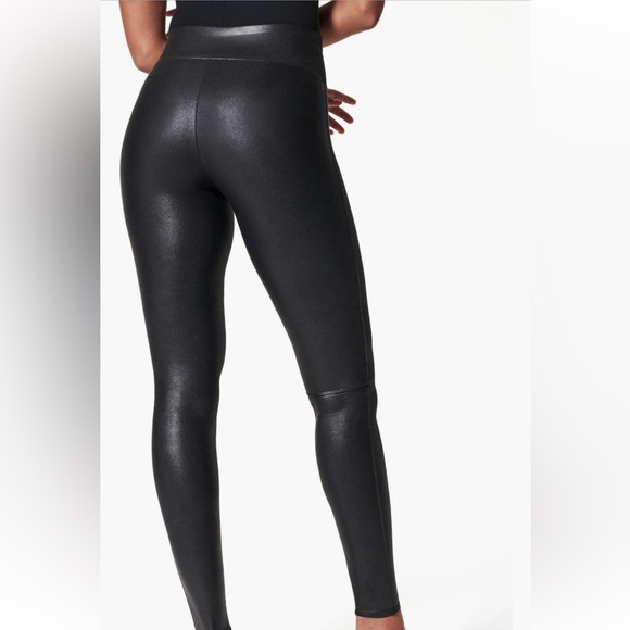 NWT SPANX Faux Leather Leggings - Picture 2 of 9